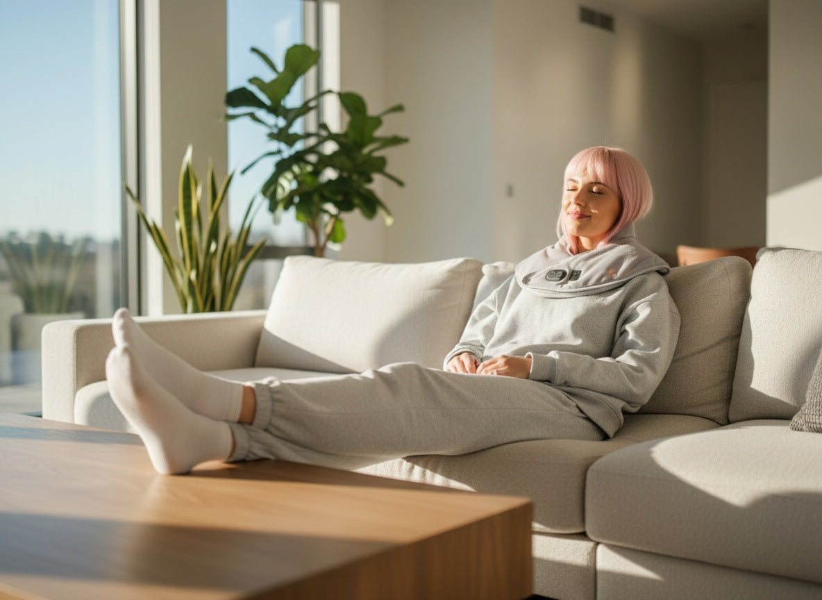 3-in-1 Heated Neck & Shoulder Massager – Deep Tissue Pain Relief | Nuvvion